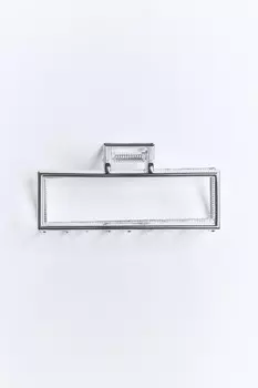 Заколка-краб металлическая