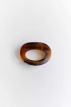 Заколка-краб для волос круглая