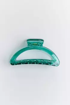 Заколка-краб для волос полупрозрачная