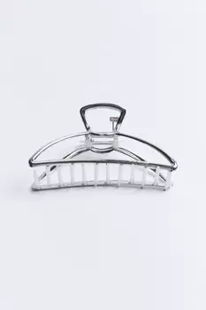 Заколка-краб для волос металлическая