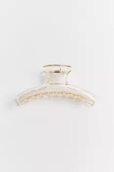 Заколка-краб для волос широкая