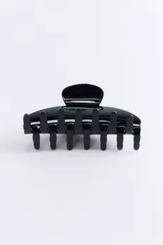 Заколка-краб с волнистыми зубьями