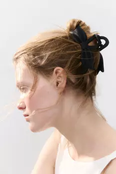 Заколка-краб в виде банта