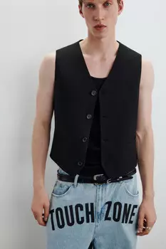 Жилет костюмный классический