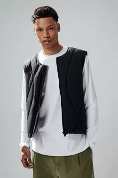 Жилет стеганый утепленный