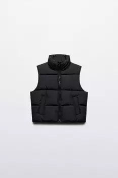 Жилет стеганый утепленный