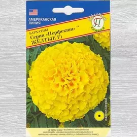 Бархатцы Перфекшн жёлтые F1