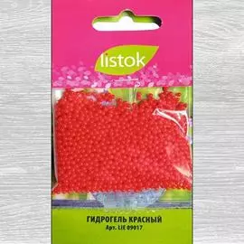 Гидрогель красный