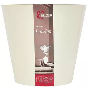 Горшок для цветов London Сливочный 3,3 л
