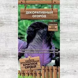 Капуста краснокочанная Красное сердце