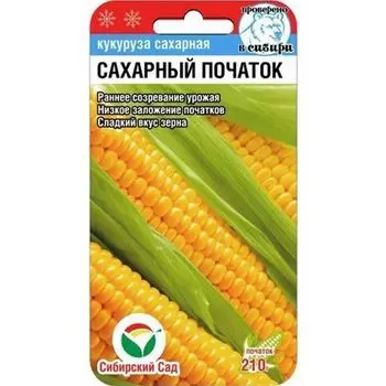 Кукуруза Сахарный початок Сибирский сад