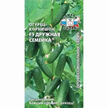 Огурец корнишон Дружная семейка F1 Седек