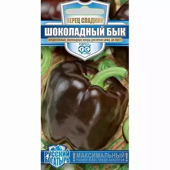 Перец сладкий Шоколадный бык Гавриш