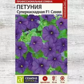 Петуния суперкаскадная синяя F1