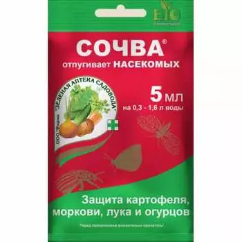 Средство для защиты от вредителей Сочва