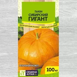 Тыква Сибирский гигант