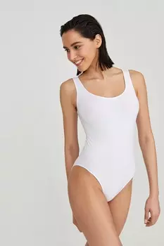 Боди на широких бретелях