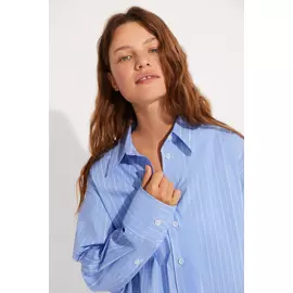 Домашняя рубашка в полоску