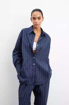 Домашняя рубашка в полоску