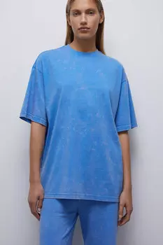 Футболка оверсайз с эффектом stonewashed Day-to-day
