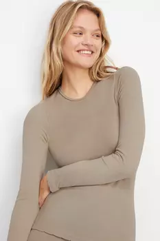 Футболка с длинным рукавом микромодал