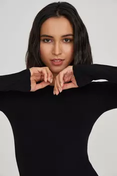 Футболка с длинным рукавом микромодал