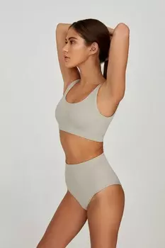 Комплект белья в рубчик