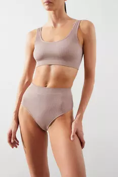 Комплект белья в рубчик