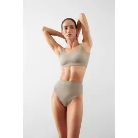 Комплект белья в рубчик