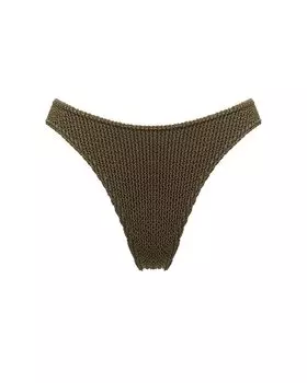 Купальные бесшовные трусы-бразильяно с высокой посадкой belle you