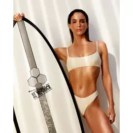 Купальные трусы-бразильяно из махровой ткани