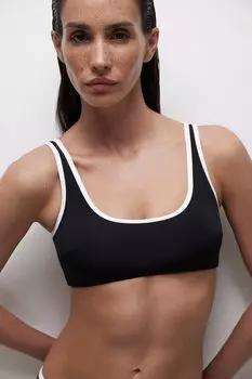 Купальный топ на широких бретелях belle you