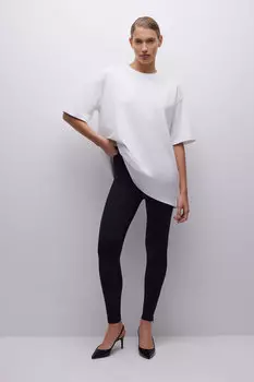 Легинсы из бифлекса с молниями