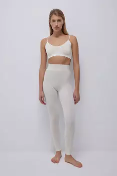 Легинсы из меланжевого полотна belle you