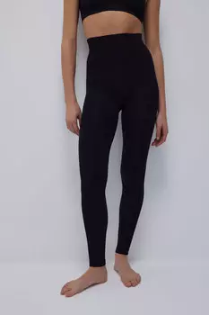 Легинсы из меланжевого полотна belle you