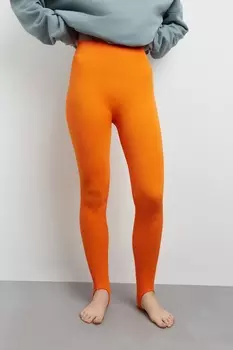 Легинсы со штрипками рубчик belle you