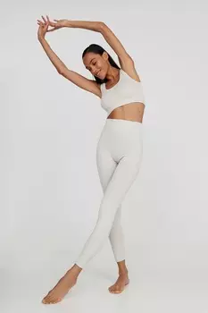 Легинсы со средней посадкой с добавлением кашемира