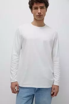Лонгслив оверсайз мужской (молочный)