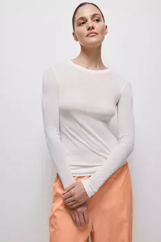 Лонгслив прилегающего силуэта belle you