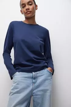 Лонгслив прилегающего силуэта belle you