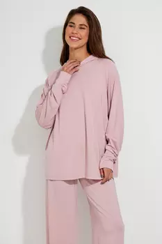 Лонгслив с капюшоном