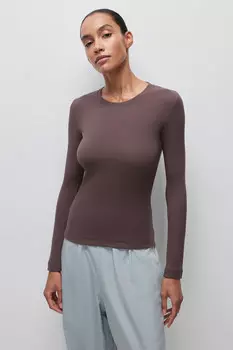 Лонгслив в рубчик belle you