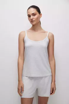 Топ на тонких бретелях belle you