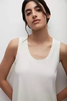 Майка из бамбука (сливочный)