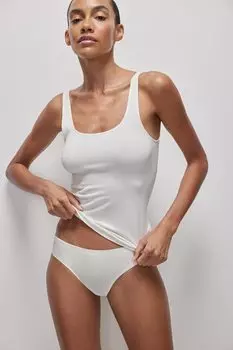 Майка на широких бретелях Бамбук belle you