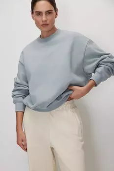 Свитшот прямого силуэта belle you