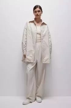 Свободные брюки из гладкой ткани belle you