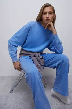 Толстовка с эффектом stonewashed Day-to-day