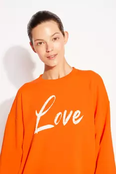 Толстовка с принтом LOVE