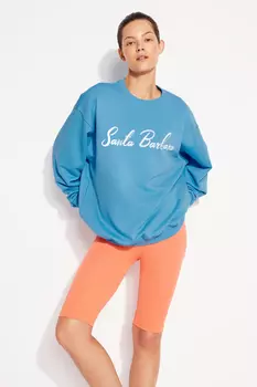 Толстовка с принтом SANTA BARBARA